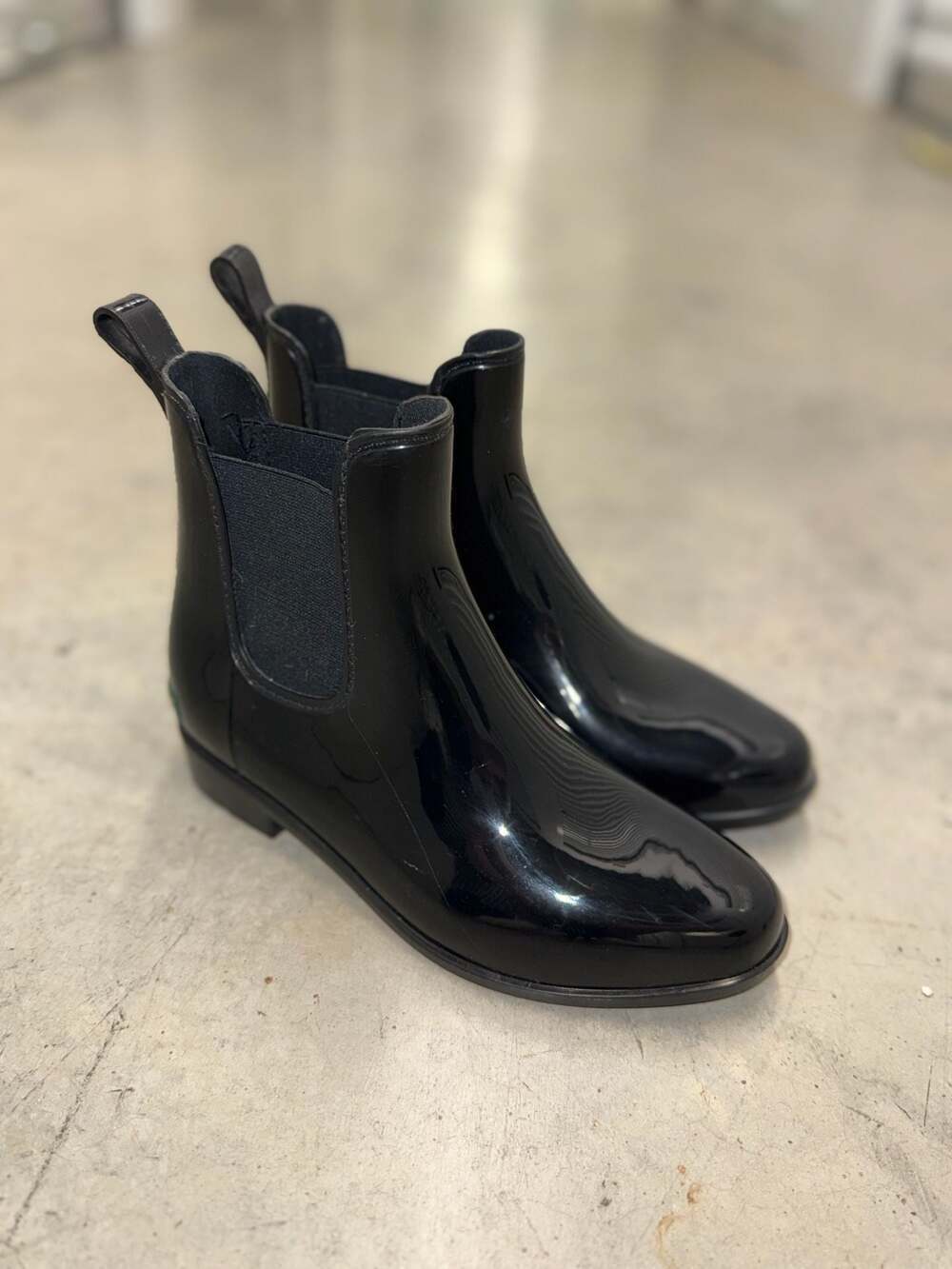 Vintage Ralph LAUREN 90s Slick Vintage CHELSEA Black Women's Fall/winter Pull on